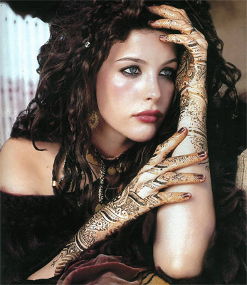 Liv Tyler - henna